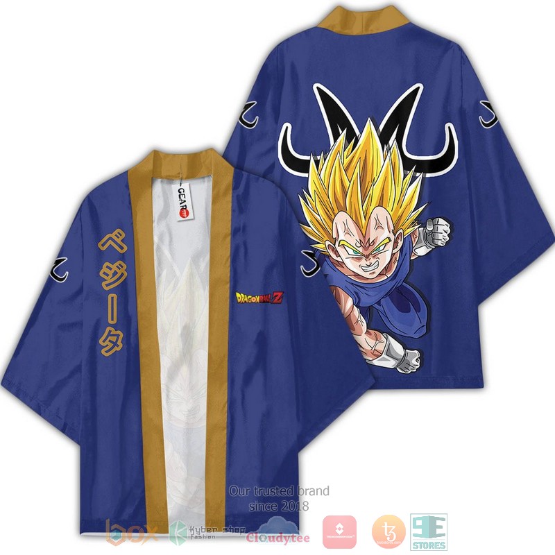 NEW Majin Vegeta Anime Dragon Ball Z 3D Full Printed Kimono 3 Majin Vegeta Anime Dragon Ball Z Kimono 1 2