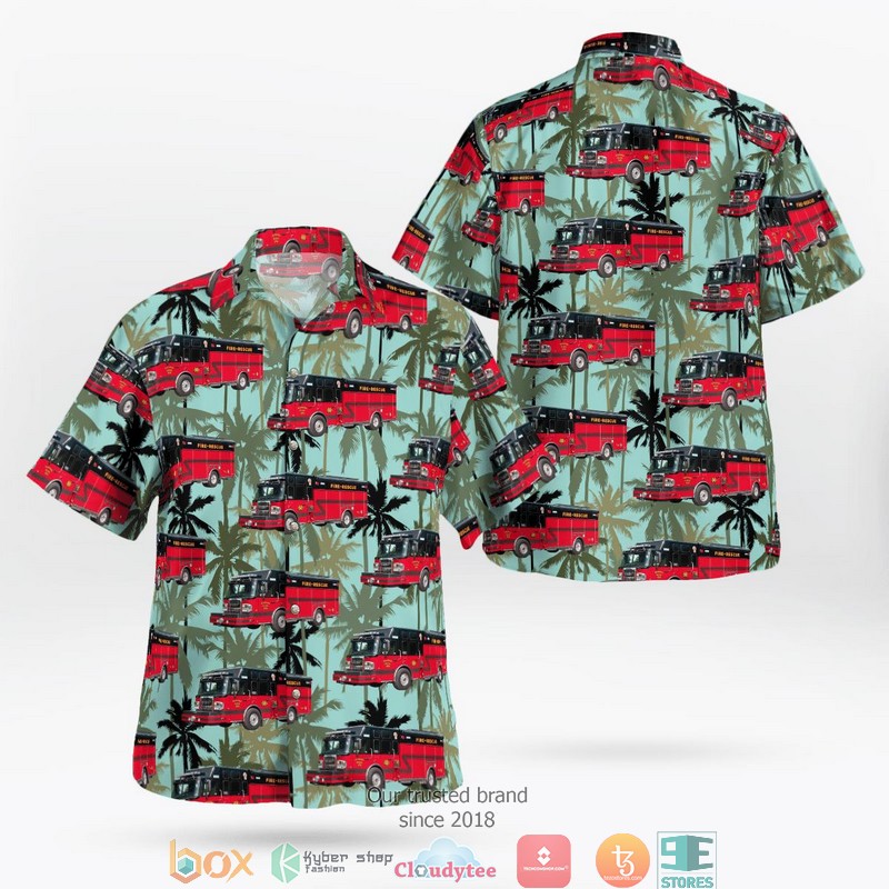 BEST Manawa Rural Fire Truck Wisconsin Hawaii Shirt word2