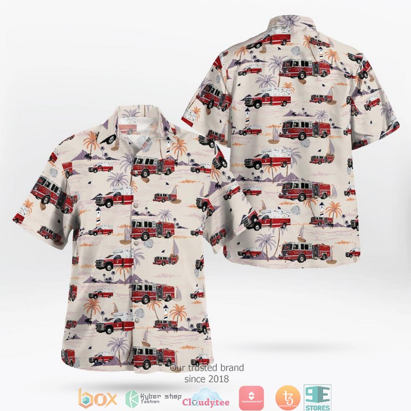 Manhasset-Lakeville Volunteer Fire Department Hawaiian Shirt