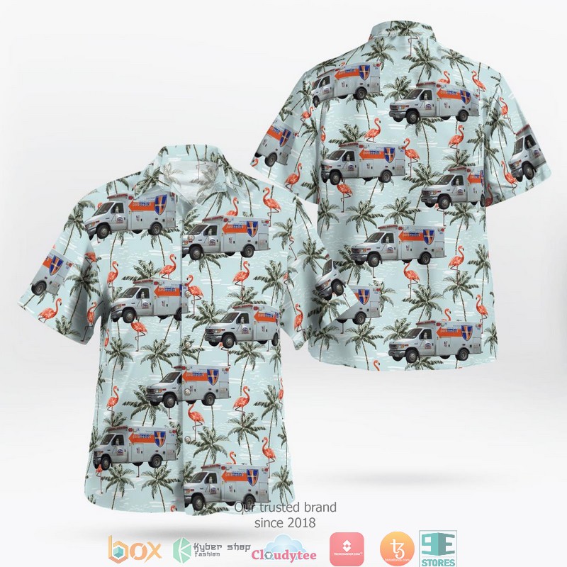 Manhattan New York City Saint Vincent's Catholic Medical Centers EMS Hawaii 3D Shirt 3 Manhattan New York City Saint Vincents Catholic Medical Centers EMS Hawaii 3D Shirt
