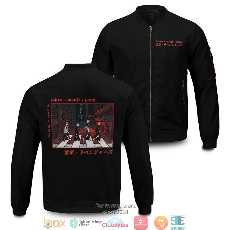 Manji Gang Walk Bomber Jacket word1