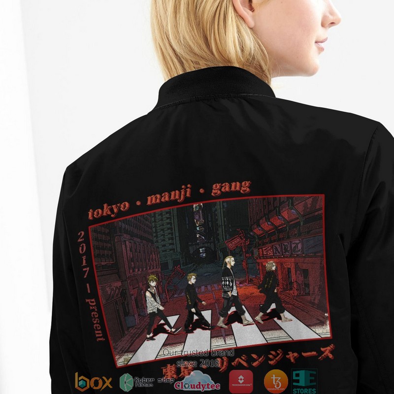 Manji Gang Walk Bomber Jacket word1