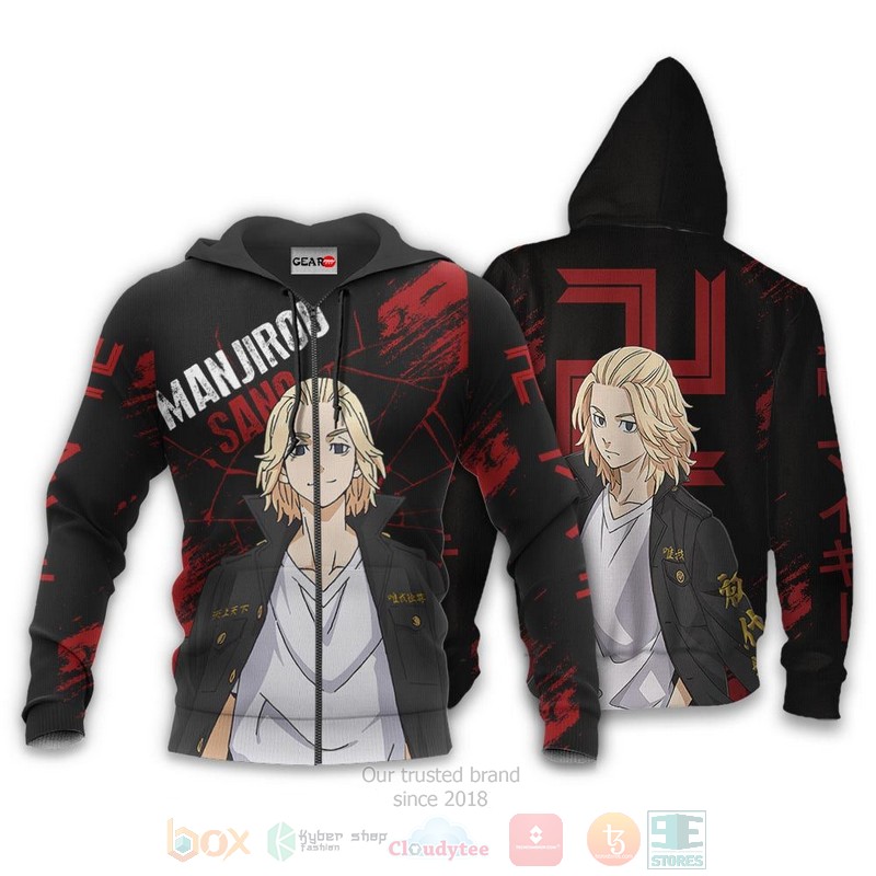 Manjirou Sano Custom Anime Tokyo Revengers 3D Hoodie Bomber Jacket