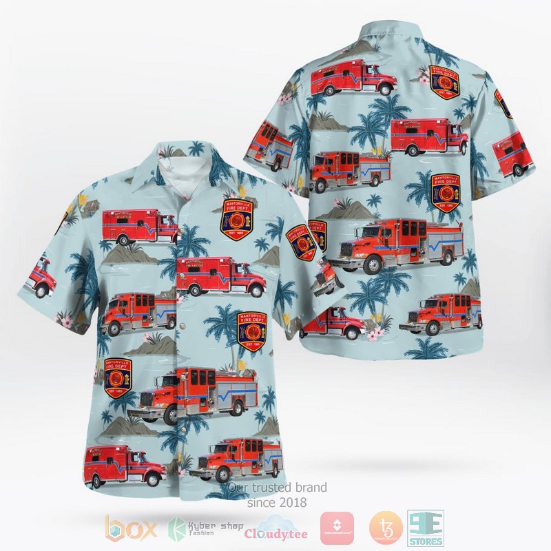 BEST Mantorville Fire Department Hawaii Shirt 1 Mantorville Fire Department Hawaiian Shirt