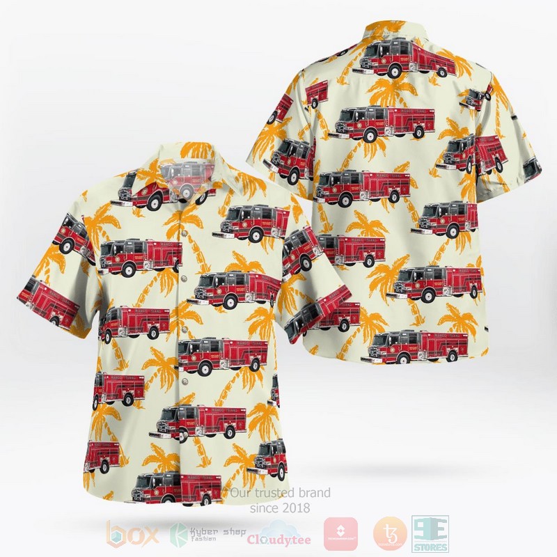 BEST Marco Island, Collier County, Florida, Marco Island Fire Rescue 3D Aloha Shirt word2