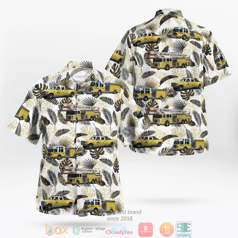Marshall Fire Department Minnesota Hawaiian shirt