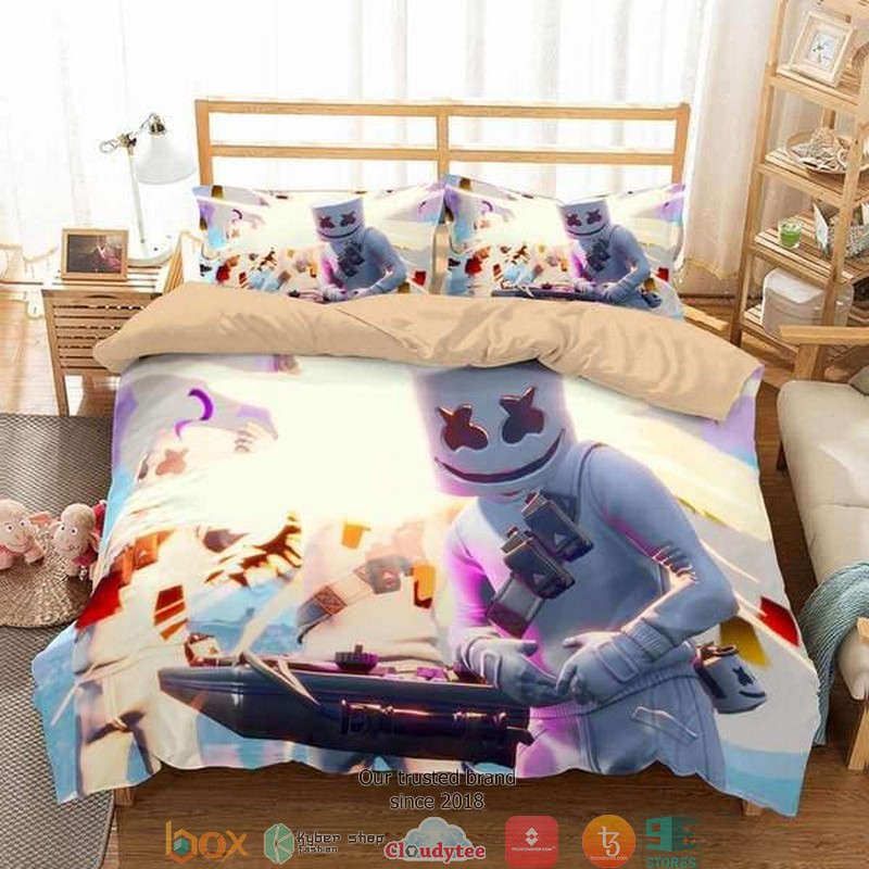 Marshmello Duvet Cover Bedroom Set