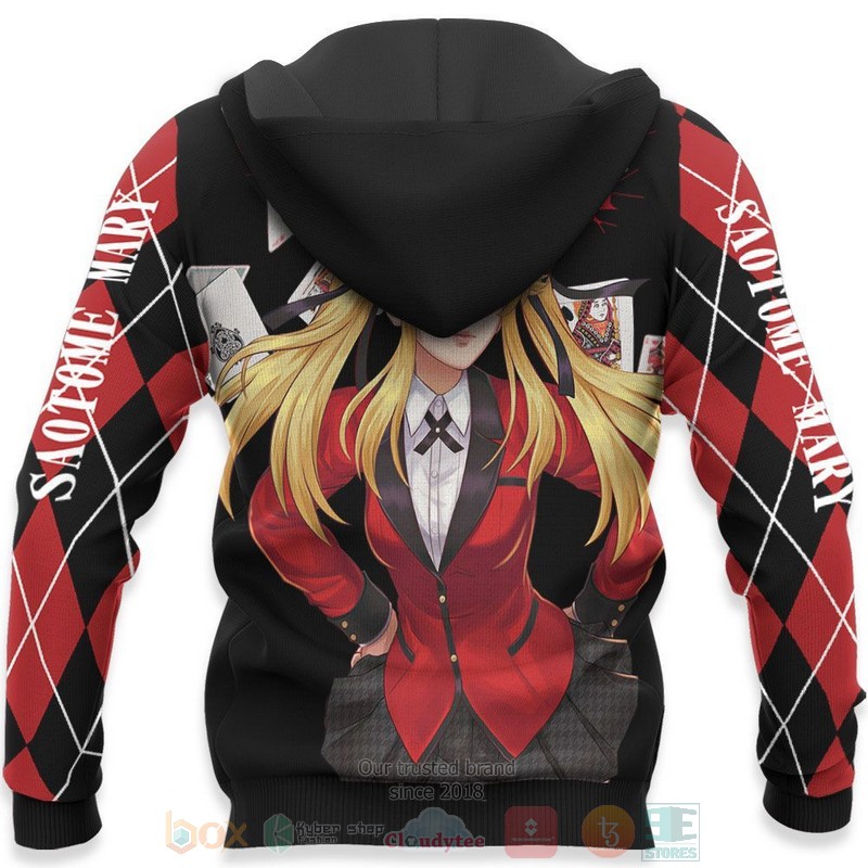 BEST Anime Mary Saotome Kakegurui All Over Print Hoodie-Bomber Jacket 5 Mary Saotome Kakegurui Anime 3D Hoodie Bomber Jacket 1 2 3 4