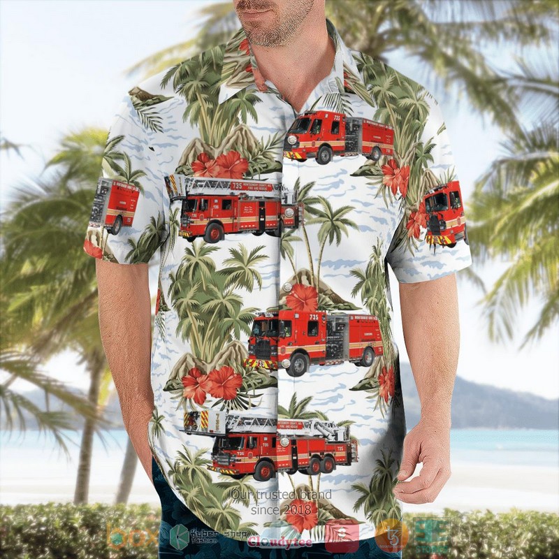 Maryland Clarksburg Fire Deparetment Station No.35 Hawaiian Shirt 4 Maryland Clarksburg Fire Deparetment Station No.35 Hawaiian Shirt word1