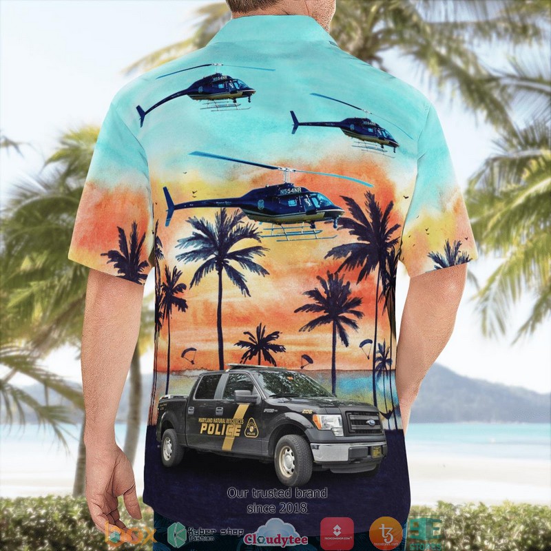 Maryland Natural Resources Police 3D Hawaii Shirt 4 Maryland Natural Resources Police 3D Hawaii Shirt 1 2 3