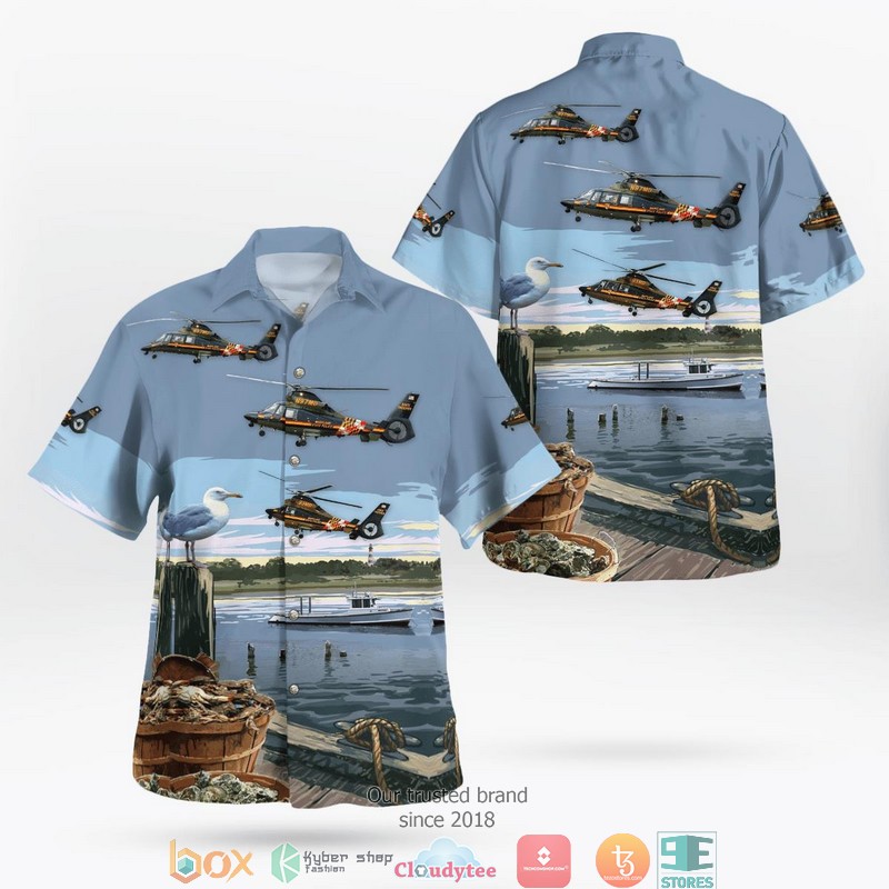 Maryland State Police AAerospatiale SA 365N1 Dauphin 2 Hawaii 3D Shirt