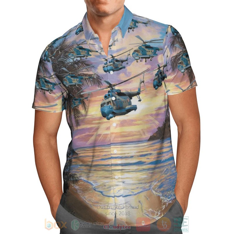 BEST Marynarka Wojenna Mi-14PL 3D Aloha Shirt 2 Marynarka Wojenna Mi 14PL Hawaiian Shirt 1