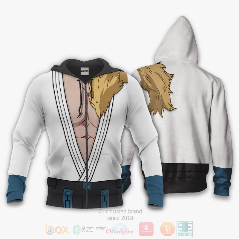Mashirao Ojiro Uniform Cosplay My Hero Academia Anime 3D Hoodie Bomber Jacket
