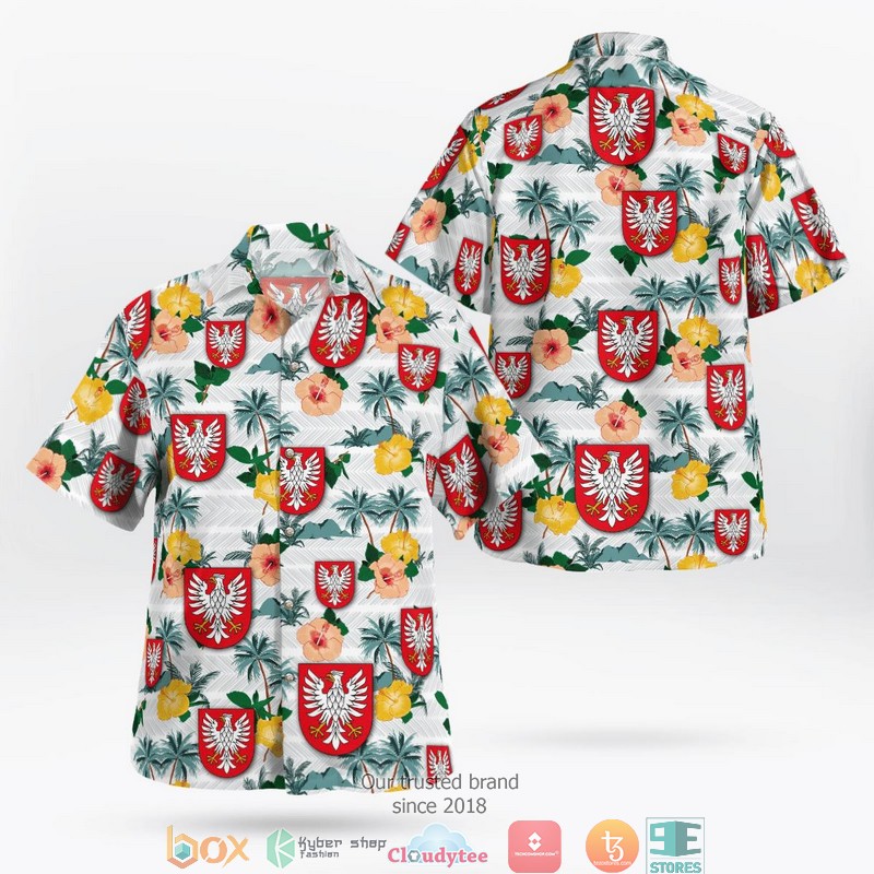 Masovian Voivodeship Limited Hawaiian Shirt word3
