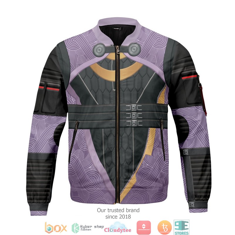 Mass Effect Tali Bomber Jacket word3