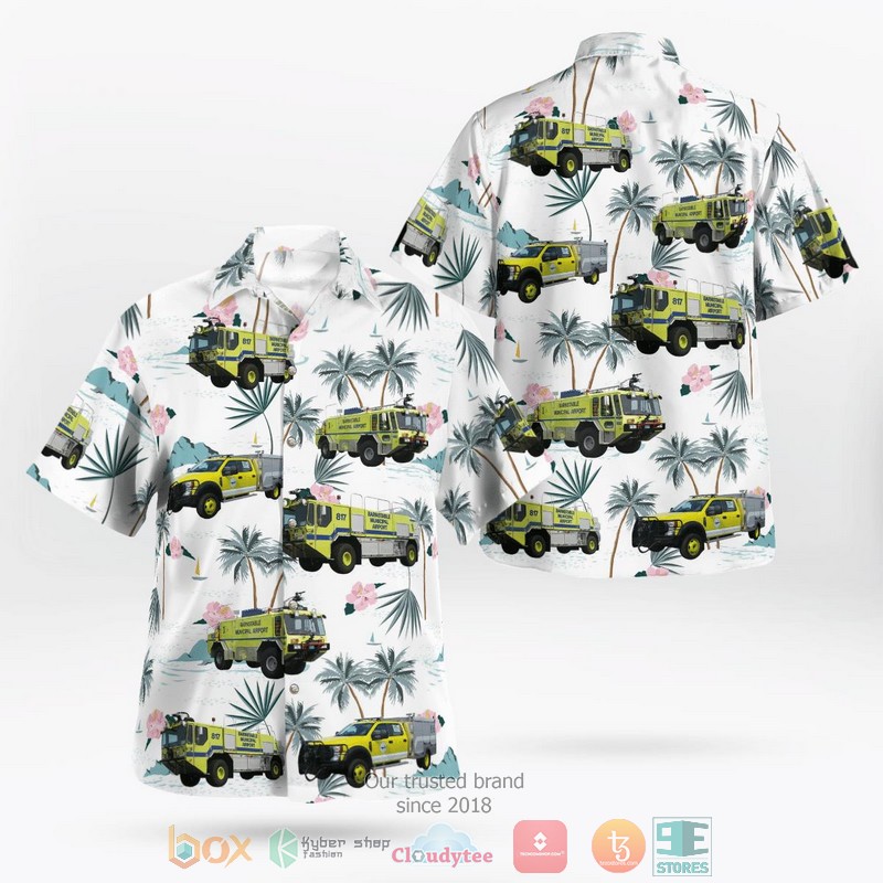 Massachusetts Barnstable Municipal Airport ARFF Hawaiian Shirt 2 Massachusetts Barnstable Municipal Airport ARFF Hawaiian Shirt word3