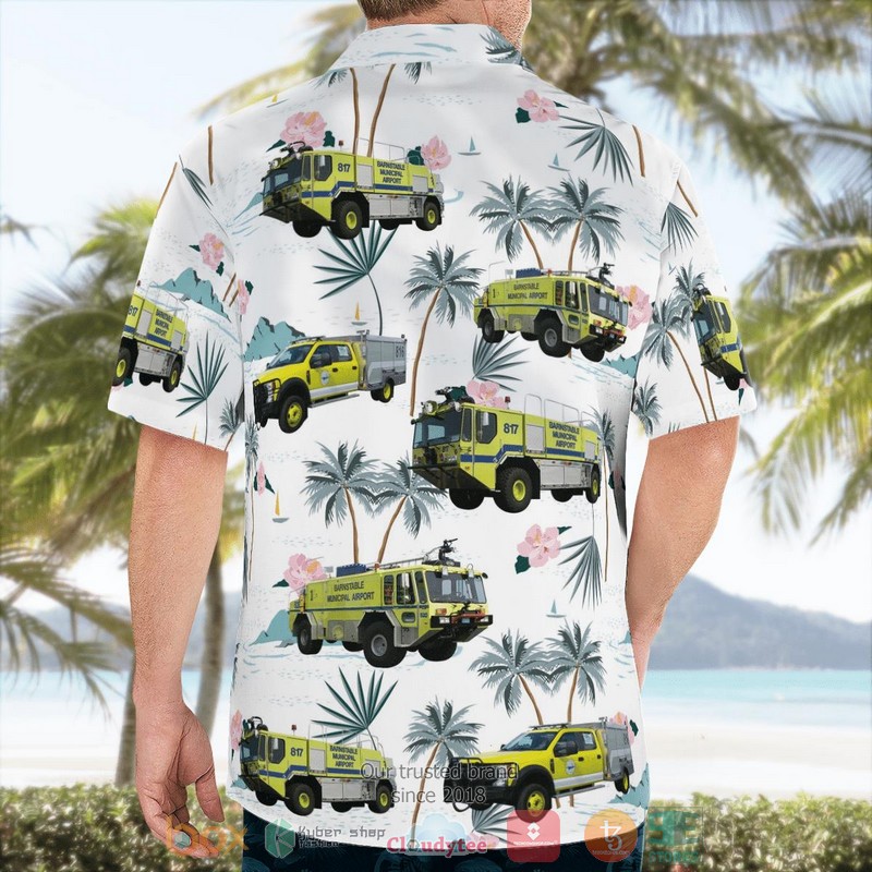 Massachusetts Barnstable Municipal Airport ARFF Hawaiian Shirt 2 Massachusetts Barnstable Municipal Airport ARFF Hawaiian Shirt word1