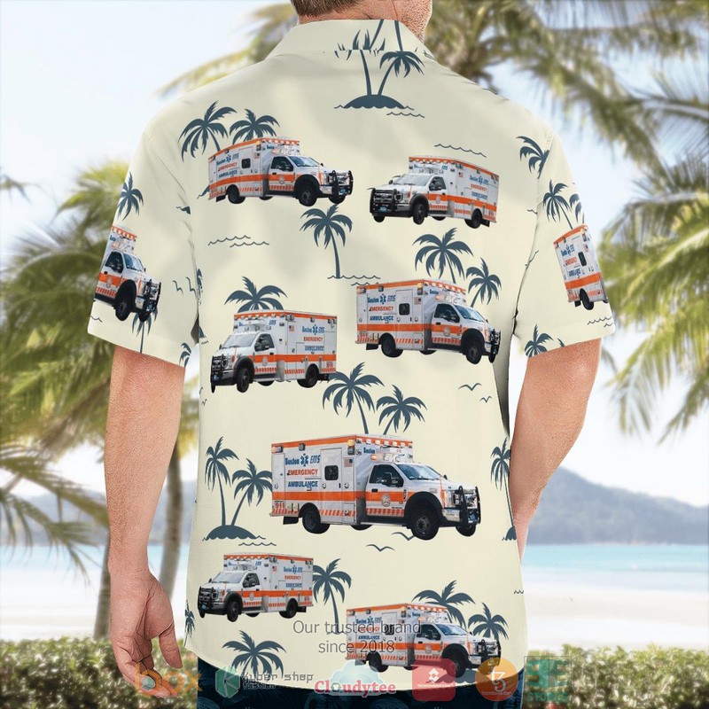 Massachusetts Boston EMS Hawaiian Shirt 2 Massachusetts Boston EMS Hawaiian Shirt word1