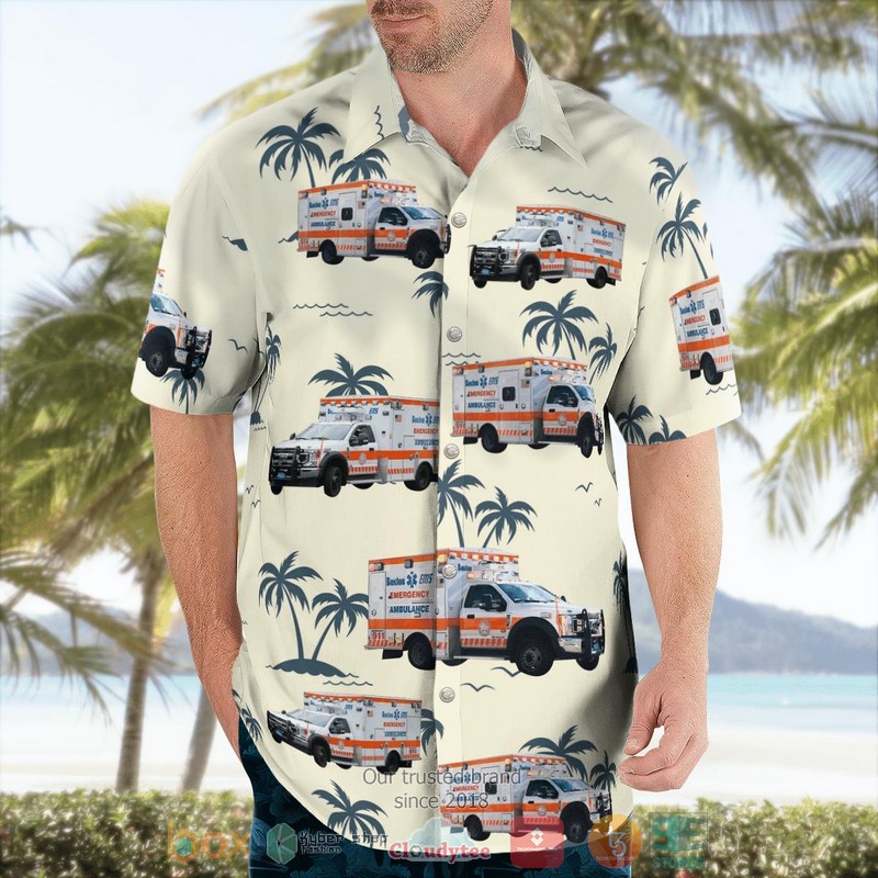 Massachusetts Boston EMS Hawaiian Shirt 4 Massachusetts Boston EMS Hawaiian Shirt word1