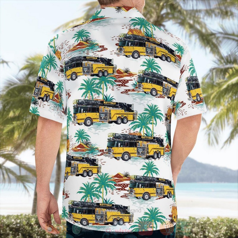 BEST Mattydale, New York, Salina Consolidated Fire District No.2 3D Aloha Shirt word1