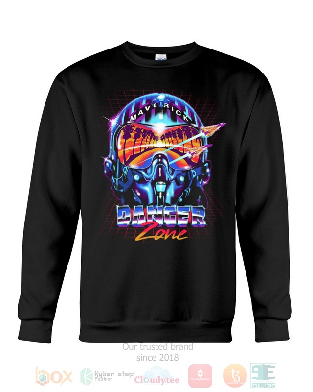 Maverick Danger Zone Hoodie, Shirt word3