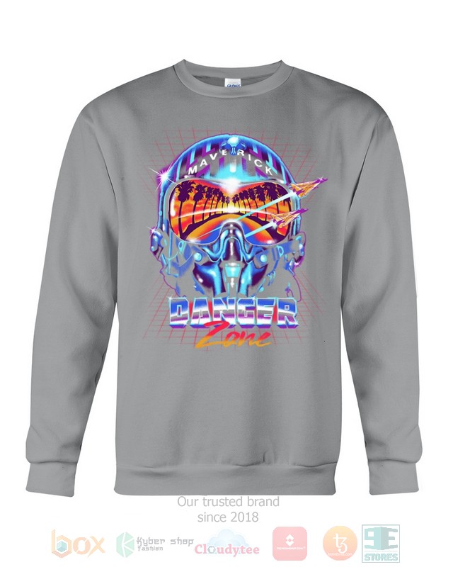 Maverick Danger Zone Hoodie, Shirt word3