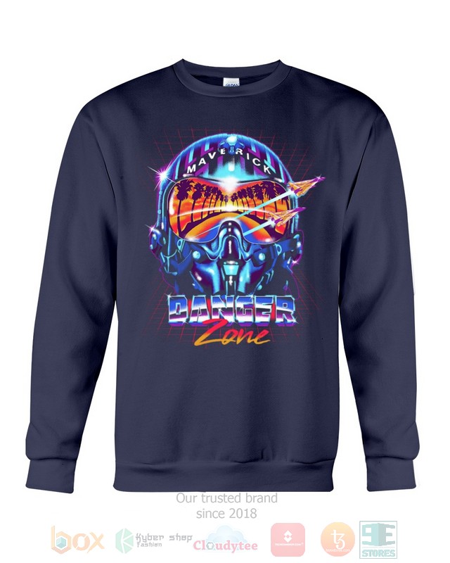 Maverick Danger Zone Hoodie, Shirt word3
