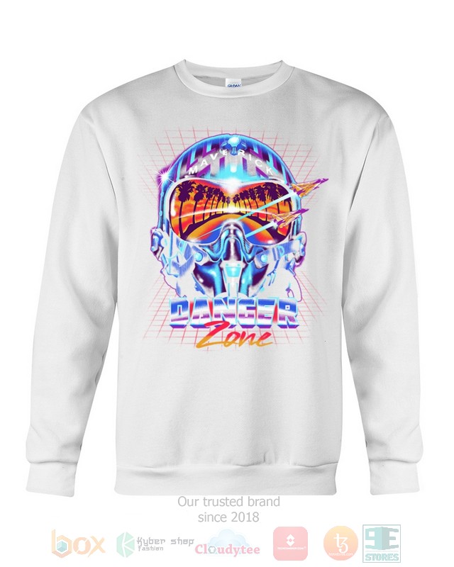 Maverick Danger Zone Hoodie, Shirt word3