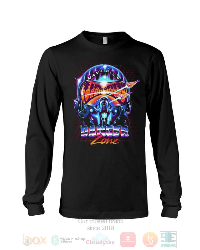 Maverick Danger Zone Hoodie, Shirt word3