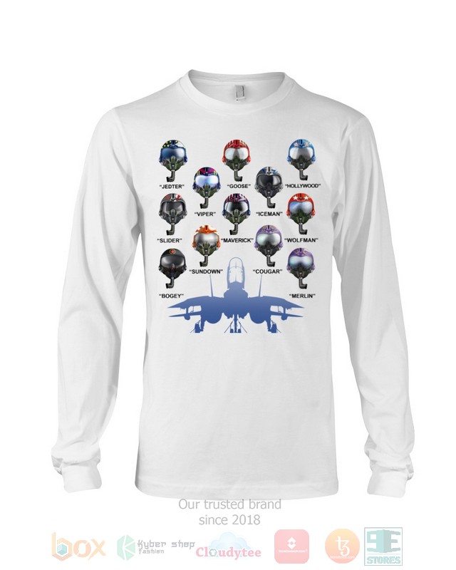 Maverick Helmets Hoodie, Shirt word1