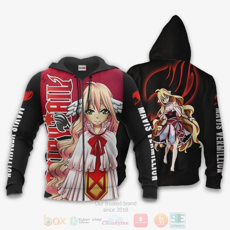 Mavis Vermillion Fairy Tail Anime Stores 3D Hoodie Bomber Jacket