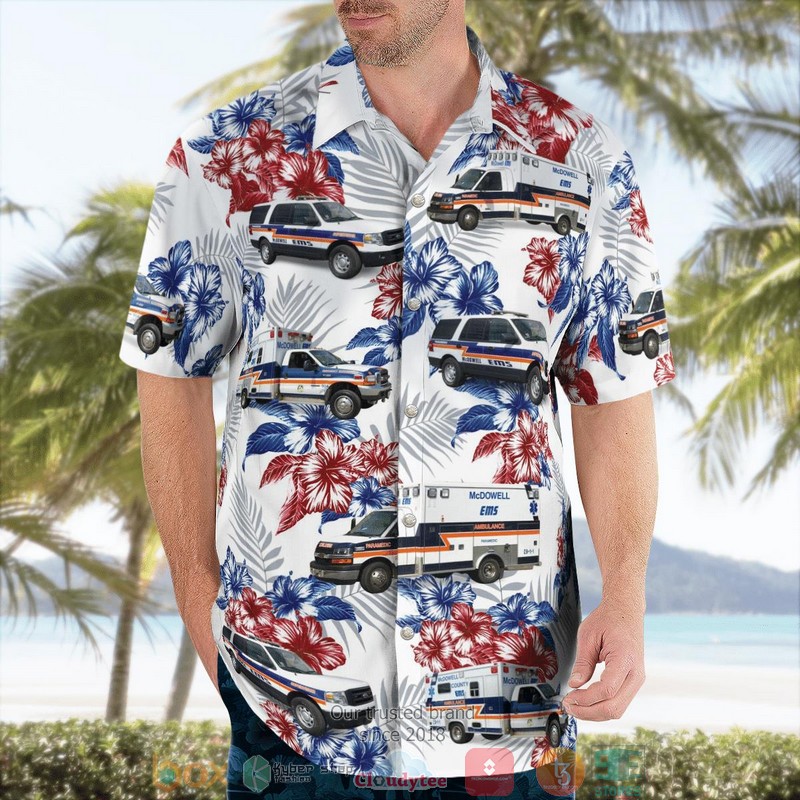 NEW McDowell County EMS Hawaii Shirt 4 NEW McDowell County EMS Hawaii Shirt word1