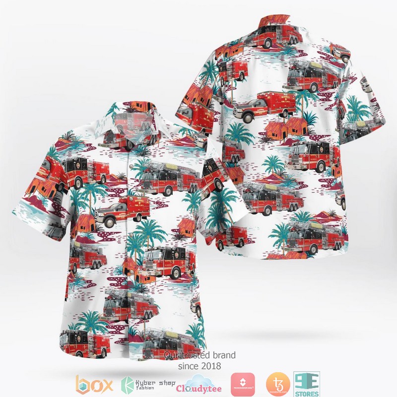 McKinney Collin County Texas McKinney Fire Department 3D Hawaii Shirt
