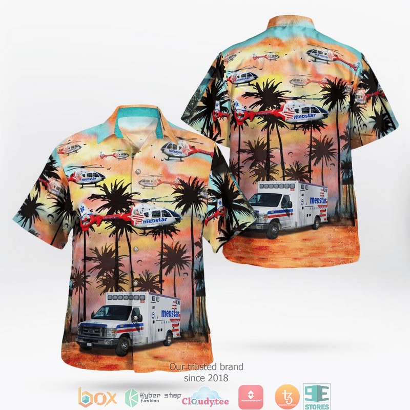 Medstar EMS Mobile Healthcare Hawaii 3D Shirt