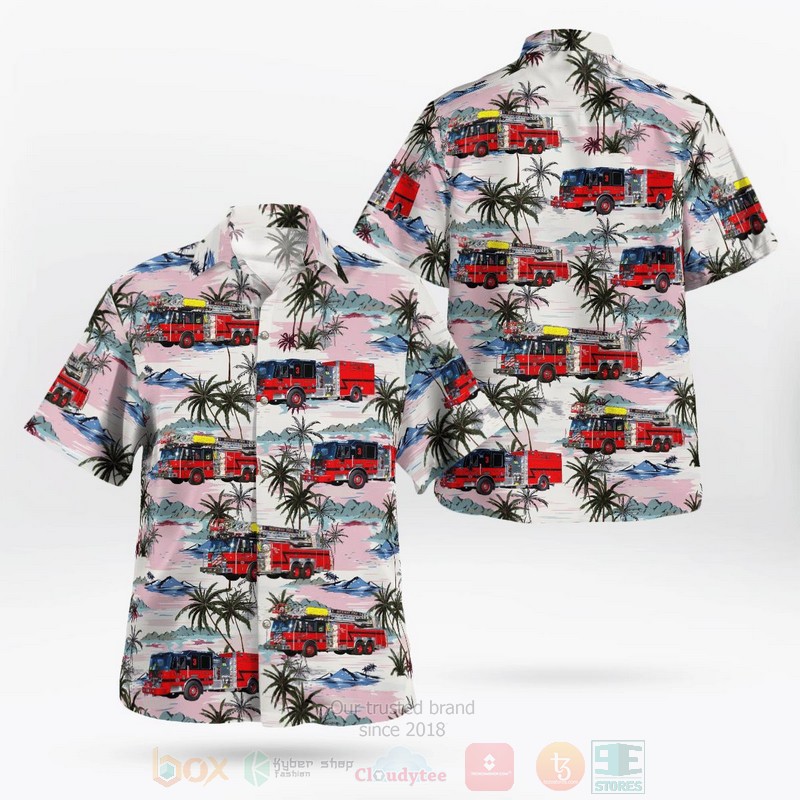 BEST Medway Fire Department 3D Aloha Shirt 1 BEST Medway Fire Department 3D Aloha Shirt word1