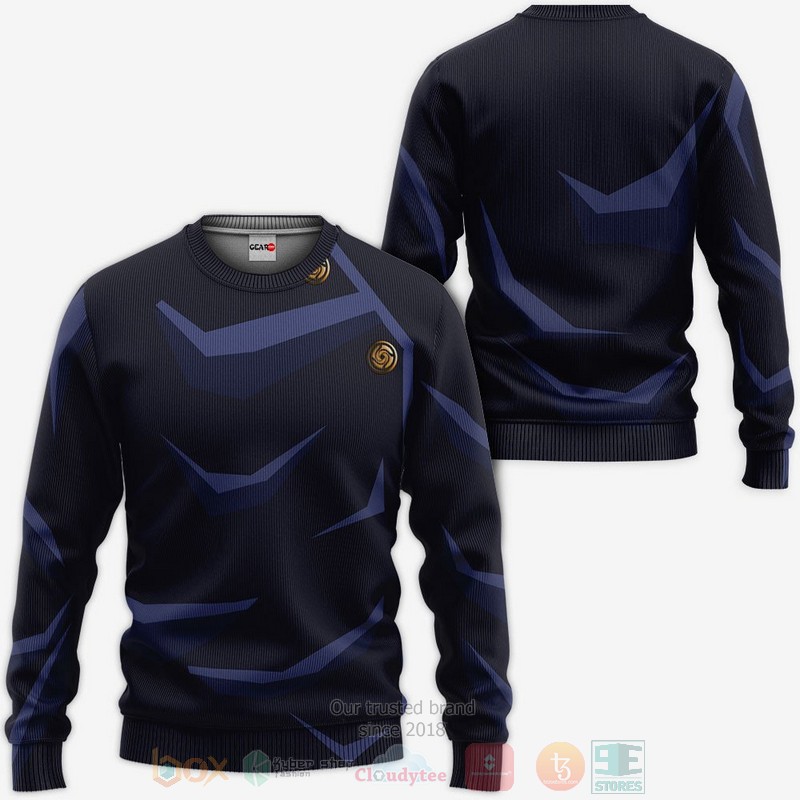 BEST Anime Megumi Fushiguro Costume Custom Jujutsu Kaisen All Over Print Hoodie-Bomber Jacket 2 Megumi Fushiguro Costume Custom Jujutsu Kaisen Anime 3D Hoodie Bomber Jacket 1