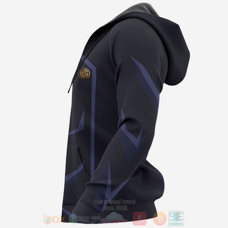BEST Anime Megumi Fushiguro Costume Custom Jujutsu Kaisen All Over Print Hoodie-Bomber Jacket 6 Megumi Fushiguro Costume Custom Jujutsu Kaisen Anime 3D Hoodie Bomber Jacket 1 2 3 4 5