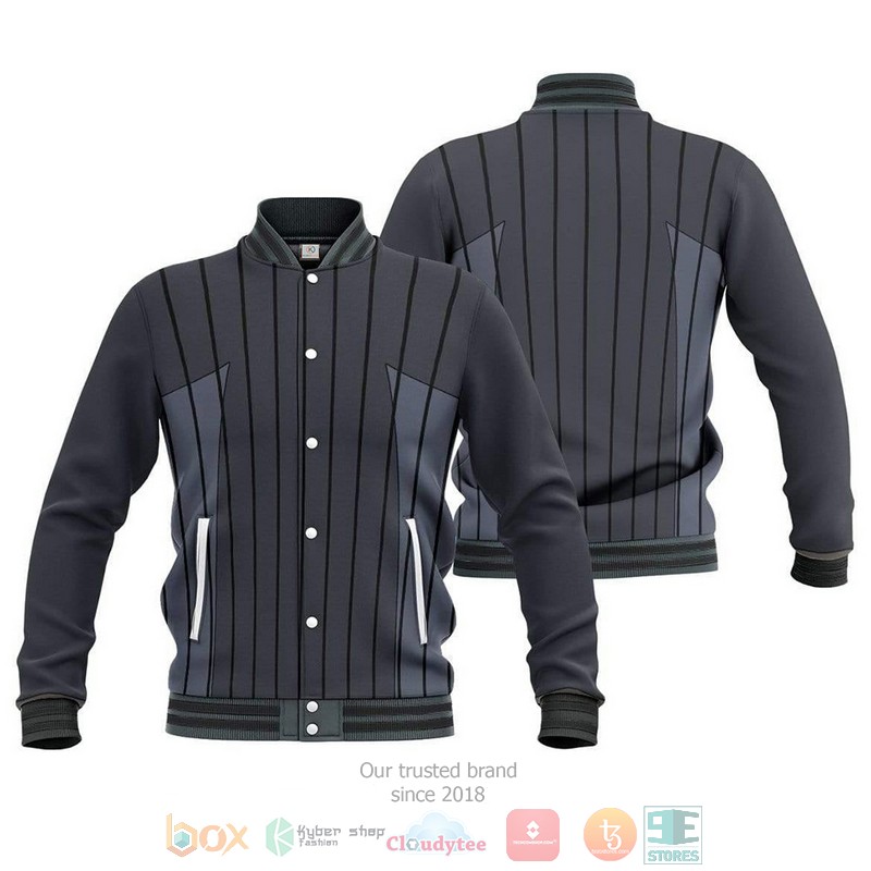 BEST Mei Hatsume Cosplay Costume My Hero Academia Mha 3D Printed Varsity Jacket 1 Mei Hatsume Cosplay Costume My Hero Academia Mha Anime Baseball Jacket