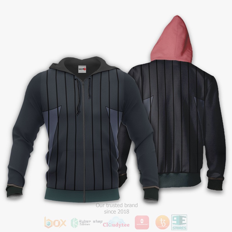 Mei Hatsume Uniform My Hero Academia Anime 3D Hoodie Bomber Jacket