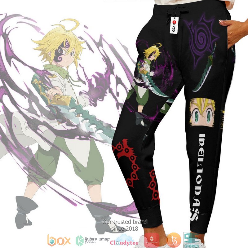 Meliodas Anime Seven Deadly Sins Merch Sweatpants 1