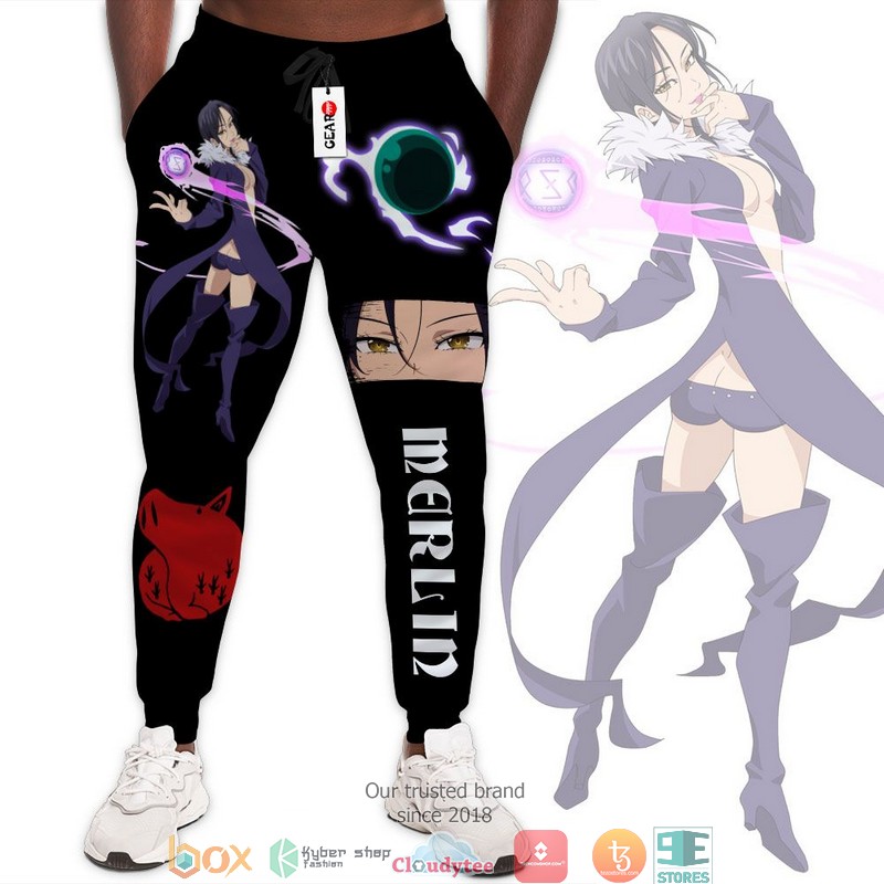 Merlin Anime Seven Deadly Sins Merch Sweatpants