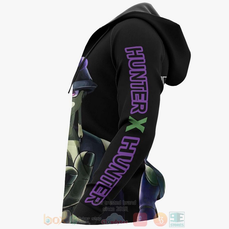 Meruem Custom Hunter x Hunter Anime Black 3D Hoodie Bomber Jacket 1 2 3 4 5
