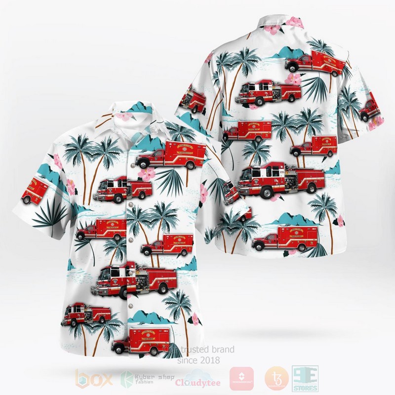 Mesquite Neveda Fire Rescue Hawaiian Shirt
