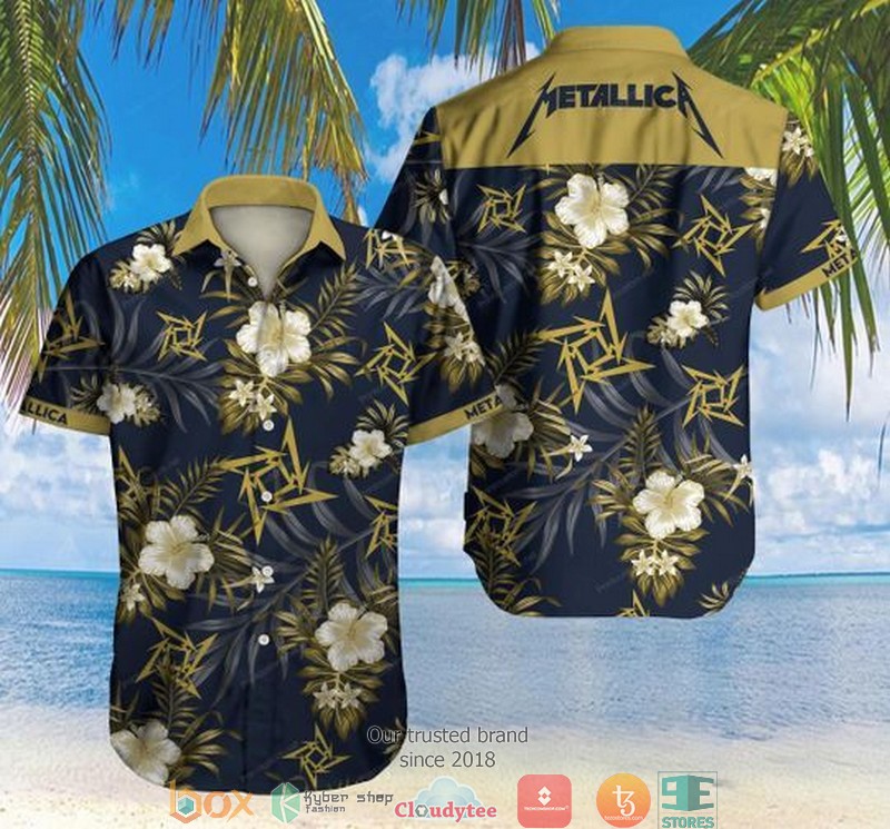 Metallica Short Sleeve Hawaiian Shirt 3 Metallica Short Sleeve Hawaiian Shirt