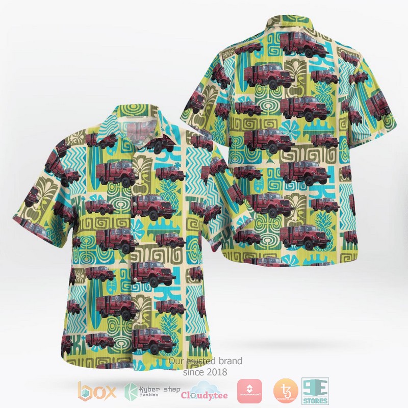 Mi Wuk Sugar Pine Fire Protection District Hawaiian Shirt word3