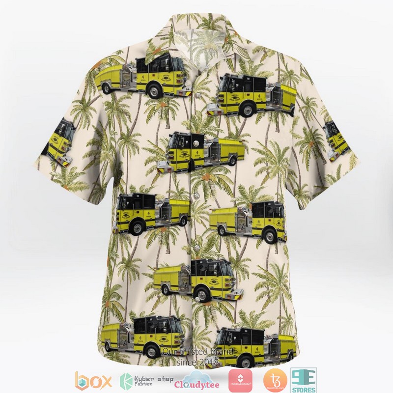Michigan Resort Bear Creek Fire Department 3D Hawaii Shirt 3 Michigan Resort Bear Creek Fire Department 3D Hawaii Shirt 1 2