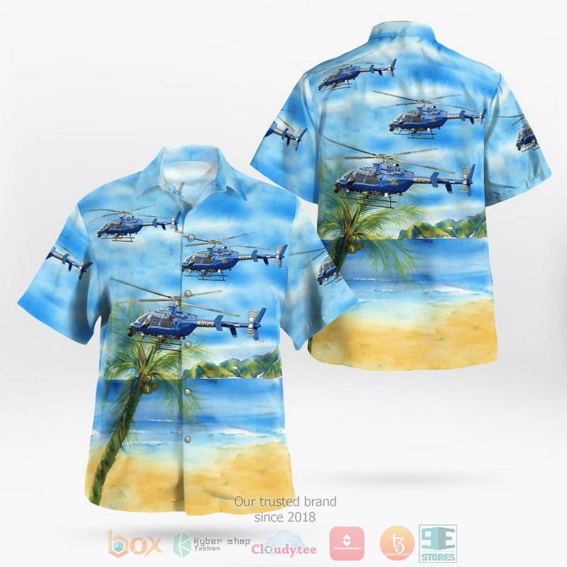 HOT Michigan State Police Bell 407GX Hawaii Shirt 3 Michigan State Police Bell 407GX Hawaiian Shirt