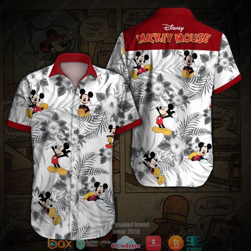 Mickey XIV Short Sleeve Hawaiian Shirt 1 Mickey XIV Short Sleeve Hawaiian Shirt