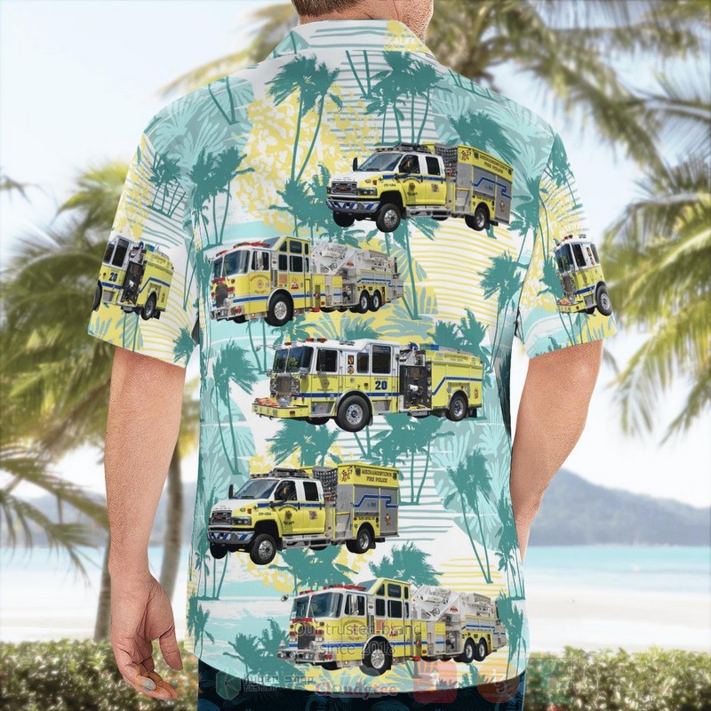 BEST Middletown, Orange County, New York, Mechanicstown Fire Company 3D Aloha Shirt word2