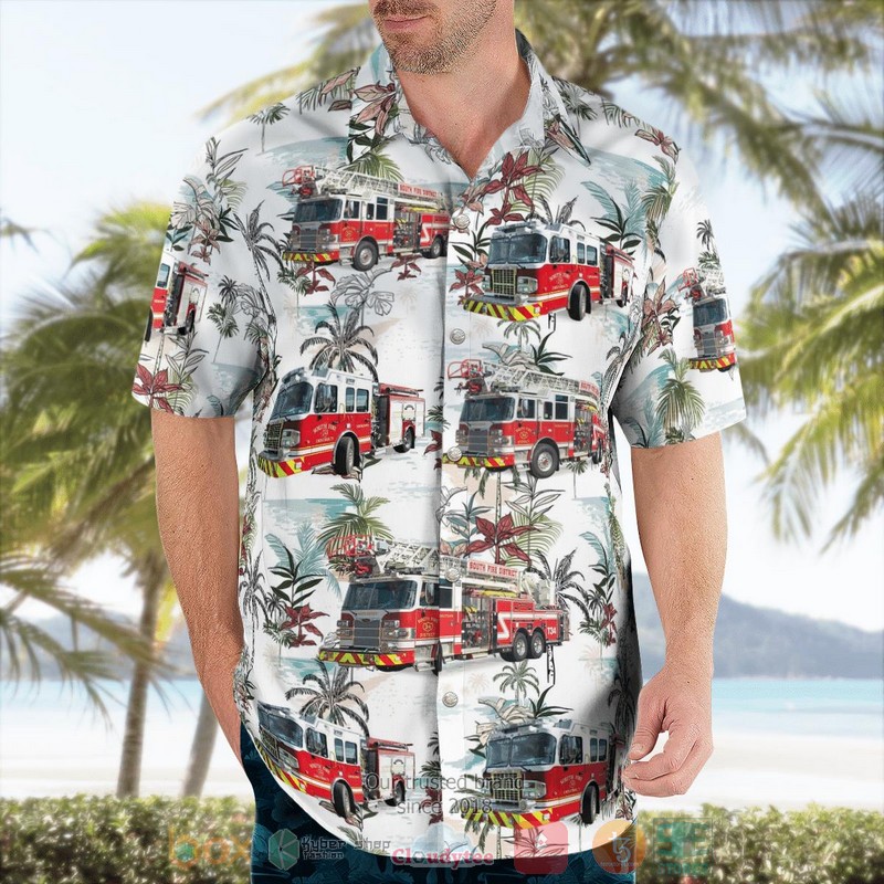 NEW Middletown South Fire District Hawaii Shirt 4
